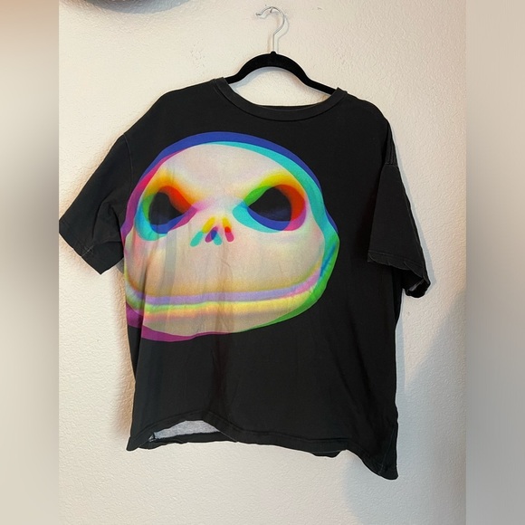 Rare Nightmare Before Christmas Trippy 3D Like Unisex XXL - Picture 1 of 5